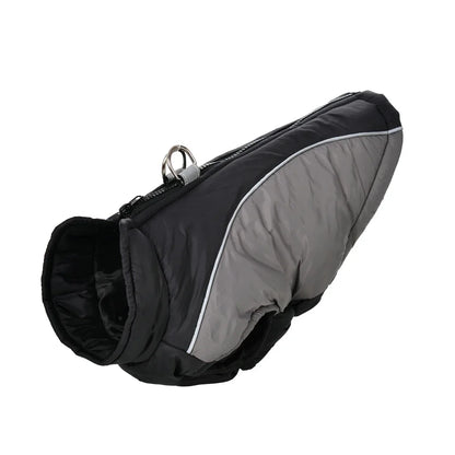 the GLOWGUARD REFLECTIVE JACKET - Reflective Dog Jacket/Coat for Small/Medium Dogs/Cats, Winter Warm Dog Clothes With D-Ring, Windproof Yorkshire Pug Puppy Clothing