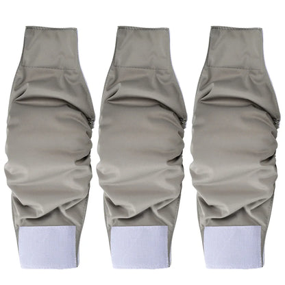 3 Pack Washable Male Dog Diaper Pet Sanitary Panties For Small Medium Dogs Adjustable Nappy Belly Band Wrap Diapers Pug Supp;ies