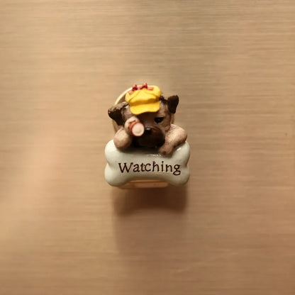 Cowboy Dog Creative Refrigerator Sticker Little Angel Magnet Sticker Gift Gift Wedding