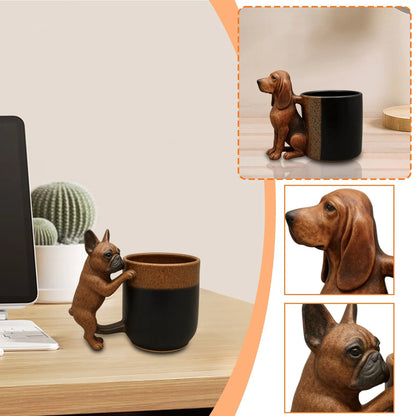 Handmade Dachshund Mug Dachshunds Mug Ceramic Coffee Cup Unique Dogs Coffee Mugs Gift For Dogs Owner And Pet Lover Collection