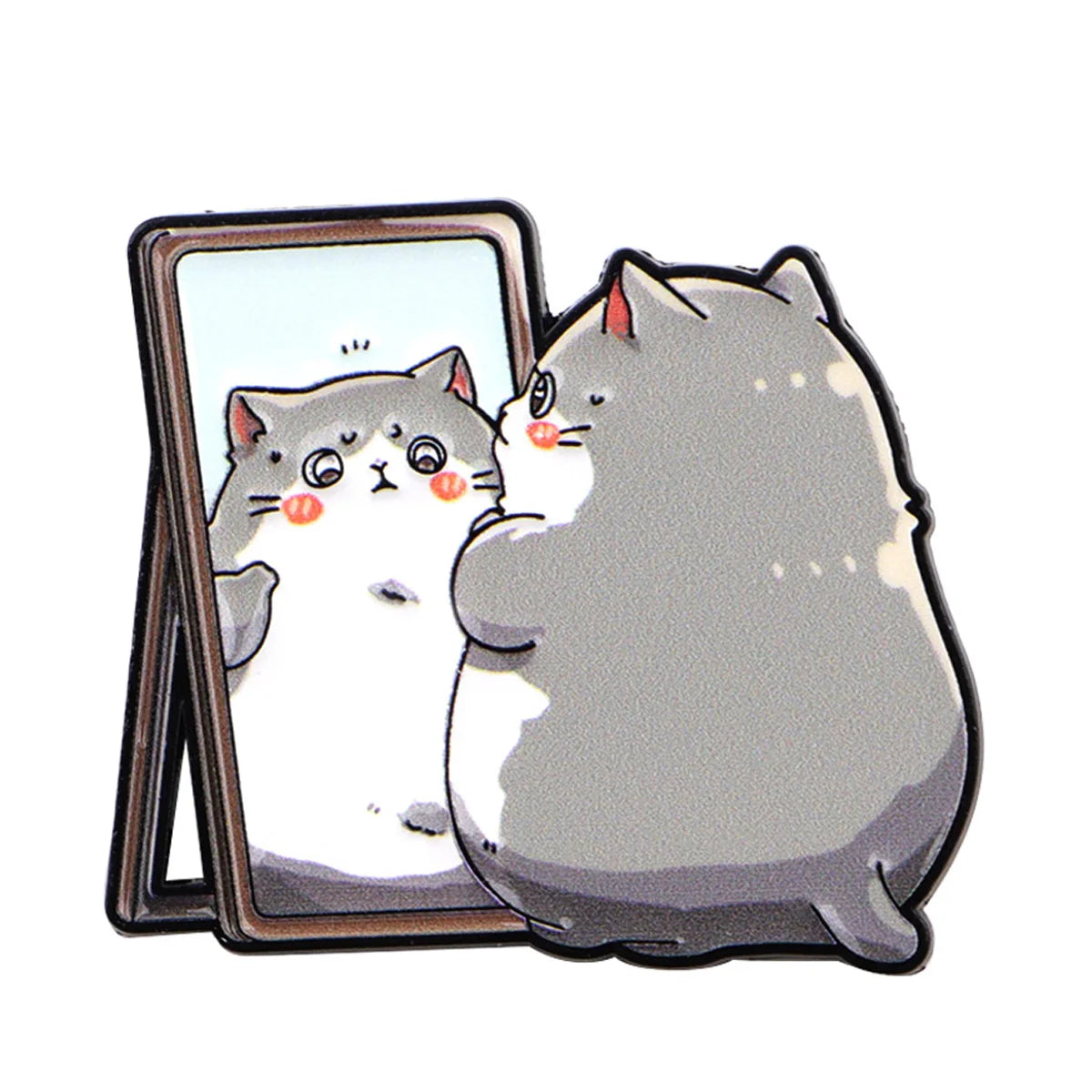 Cute Animals Dogs Cats Enamel Pins Cartoon Frogs Brooch Lapel Pin Badge on Backpack Clothing Accessories Fashion Jewelry Gifts