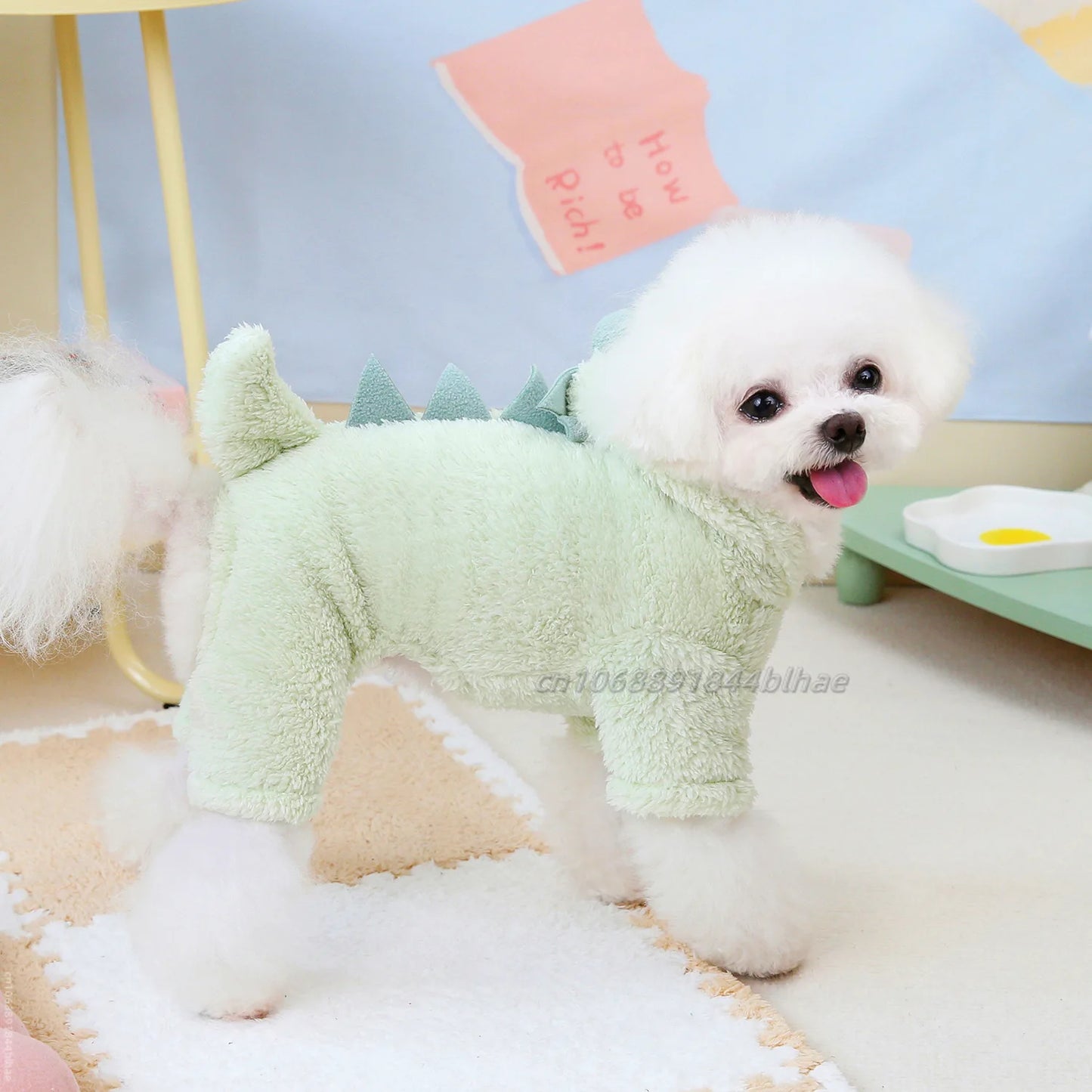 Winter Warm Fleece Pet Dog Jumpsuit for Small Medium Dogs Puppy Cat Pajamas Coat Chihuahua Clothes Pets Costume Yorkie Outfits