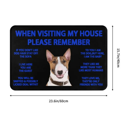 Beagle Dog Doormat Non-Slip Kitchen Bath Mat Living Room Door Floor Entrance Carpet Rug