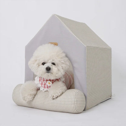 Foldable Pet House Kennel Bed For Small Medium Dogs Cats Winter Warm Cat Bed Nest Pet Products Pets Puppy Cave Sofa New Arrival