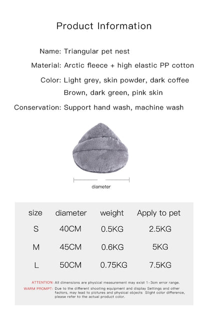 Dog Bed Small Beds for Dogs Pet Furniture Warm Accessories Large Accessory Puppy Washable Supplies Cats Basket Medium Sofa Plush