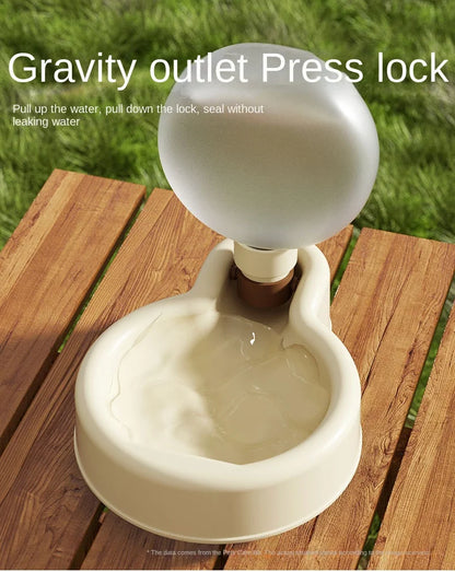 the WATER-ON-THE-GO - Pet Water Cup Outdoor Portable and Foldable Dog Travel Cup