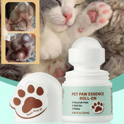 the ROLL-ON PAW BALM - Roll-On Paw Balm, Moisturizing Dog Paw Balm, Dog Paw Soother Balm, Dog Paw Protector Moisturizes & Soothes Irritated Paws Cream