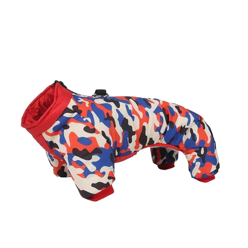 the SNOWPAWS INSULATED JACKET - Winter Warm Thick Pet Dog Jacket, Waterproof Dog Clothes for Small/Medium Dogs, Puppy Coat, Chihuahua/French Bulldog/Pug Clothing