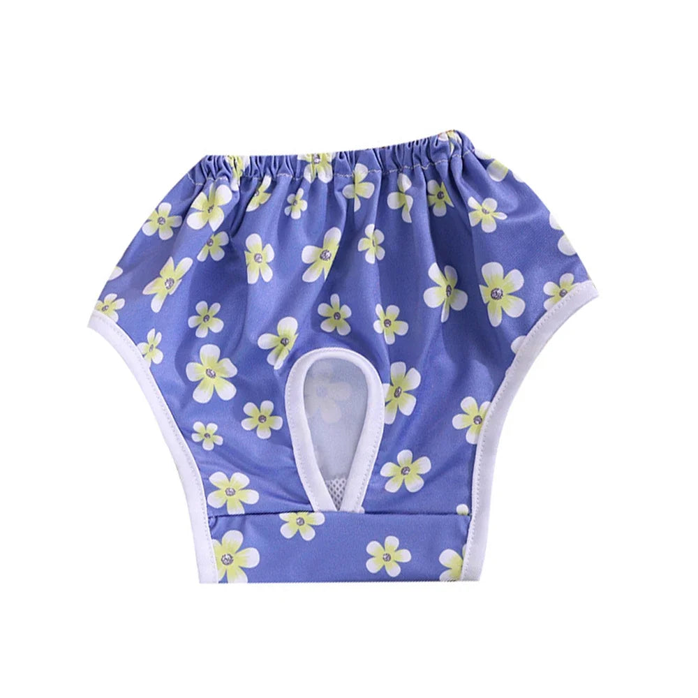 Female dog Cute Washable Male Dog Diapers, Reusable High Absorbency Leak-Proof Male Dog Diapers cat Physiological Pants
