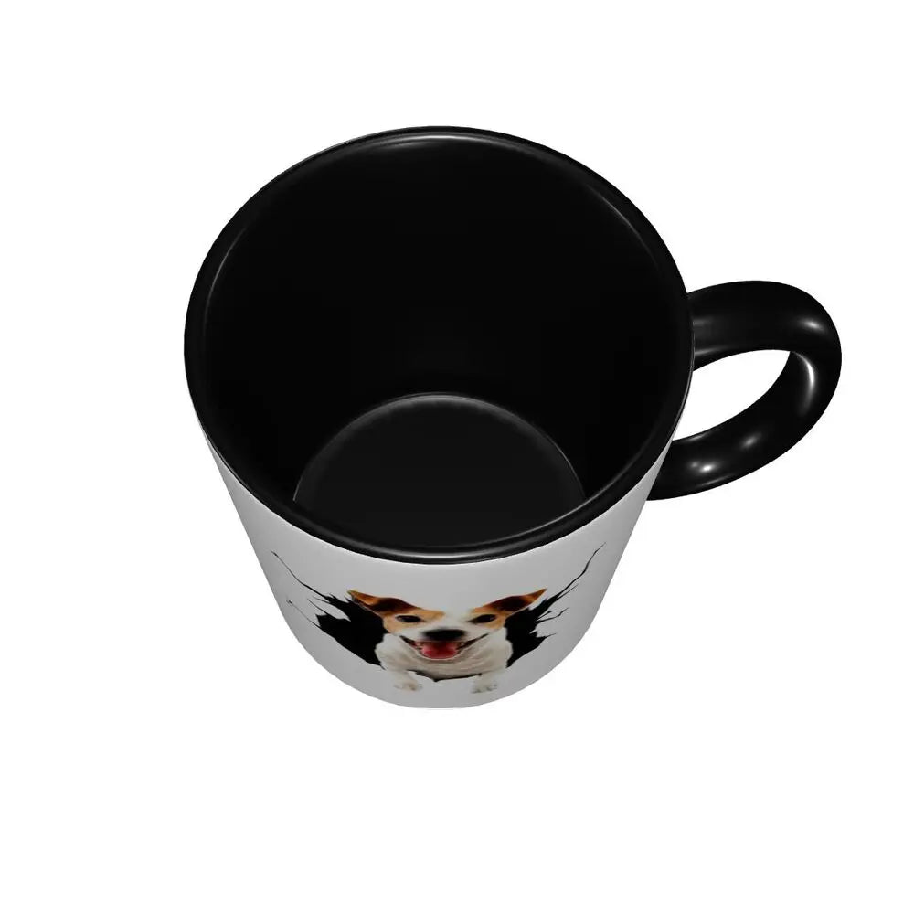 Dog Jack Russell Terrier -cute Gift Jack Russell Terrier For Mom Mug Funny Ceramic Coffee Cups Tea Mugs Milk Cup Drinkware Gifts