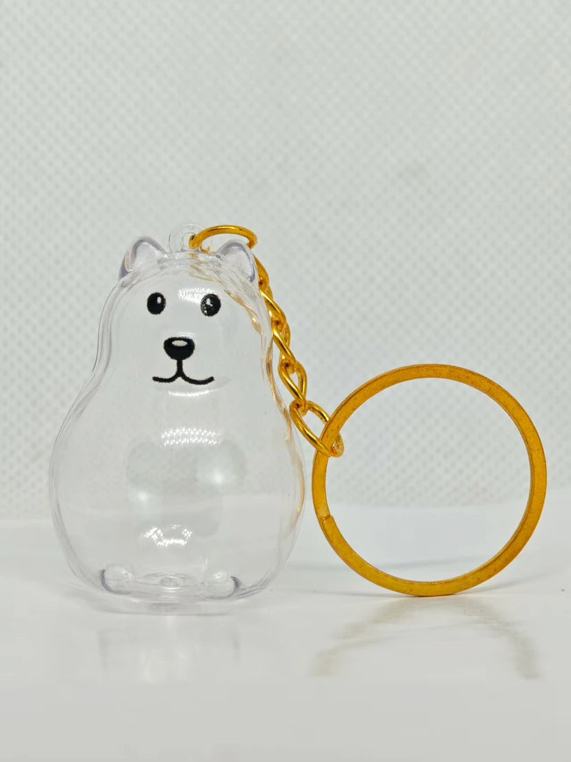 Keychain For Collecting Cat And Dog Hair, Fur Life Pendant For Dogs, DIY Pet Furs Collection Keychain, Pet Fur Keepsake