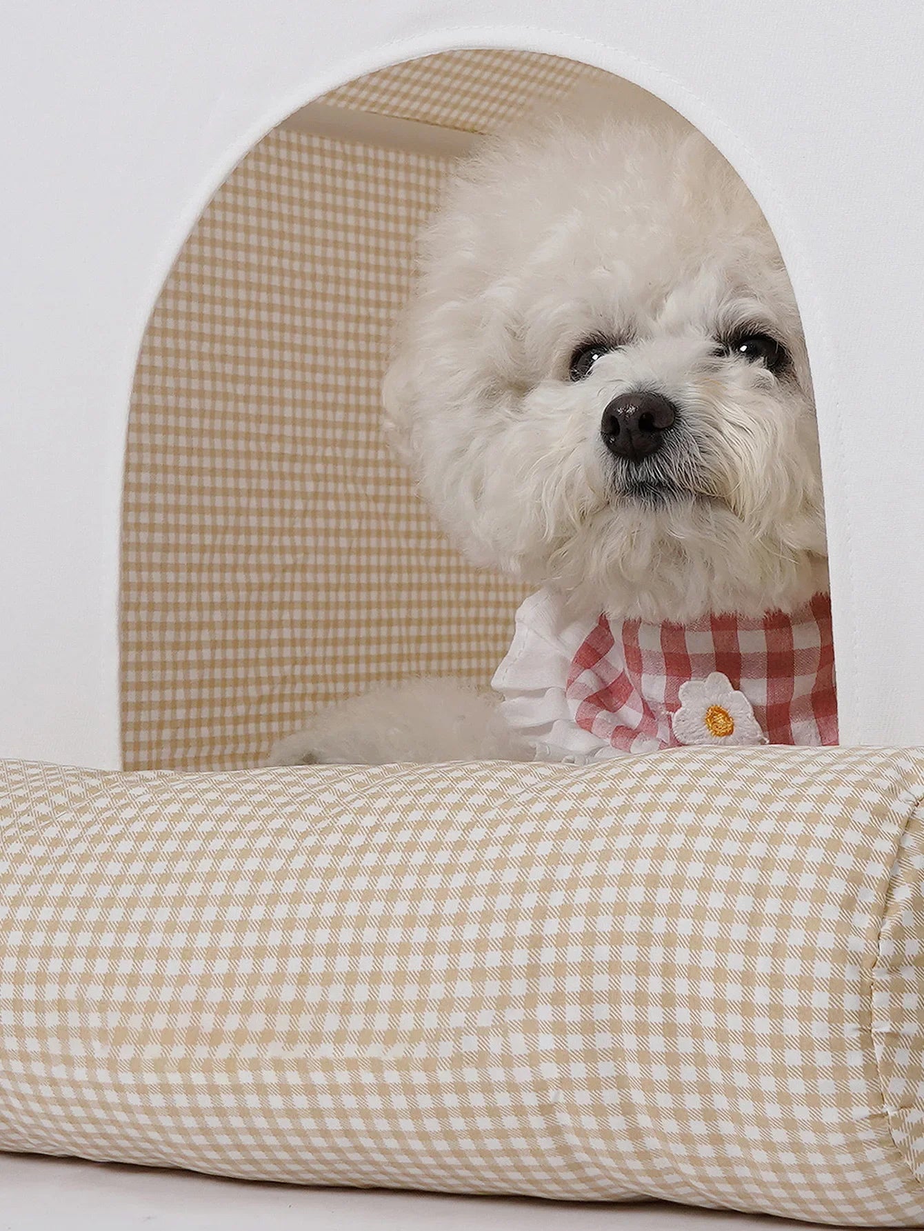 Pet Luxury Princess Deluxe House for Teddy Bear Schnauzer Dogs Cats Puppy Kitten Indoor Fluffy Warm Cozy Kennel Pet House Tent