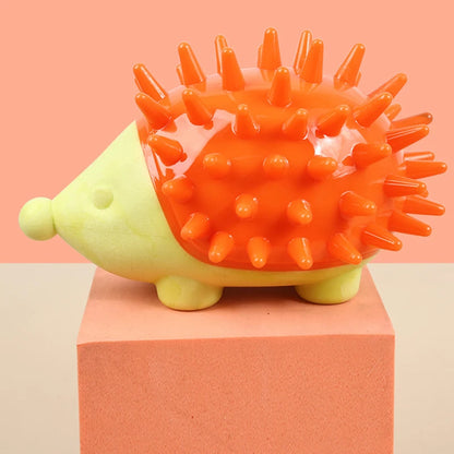 TPR Durable Pet Dog Chew Toys Animal Shaped Dog Squeak Toys Bite Resistant Puppy Teeth Cleaning Toy Dog Accessories