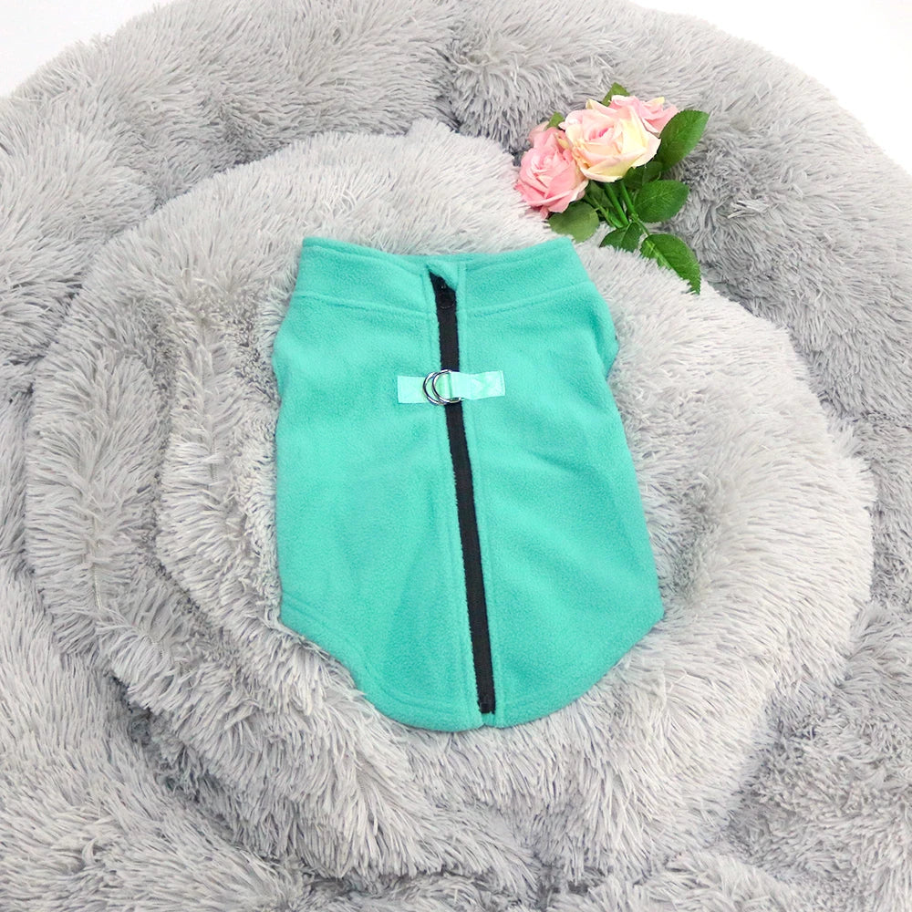 Dog Fleece Clothes Winter Warm Soft Puppy Vest Pet Coats for Small Medium Dogs Outfit French Bulldog Jacket Chihuahua Costumes