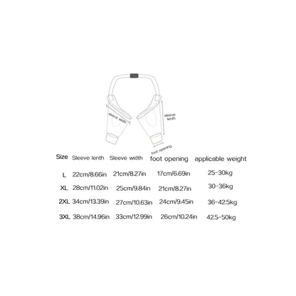 New Dog Knee, Leg, and Elbow Protective Clothing - Large Dog Wear resistant and Dirty Joint Protective Cover - Pet Clothing