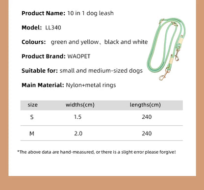 the SIMPLESTRIDE DOG COLLAR - Pet Dog Lead Rope Simple Trendy Style Collar, Leashes for Small/Medium and Large Dogs, Bulldog, Alaskan Malamute, Corgi, Teddy Dog