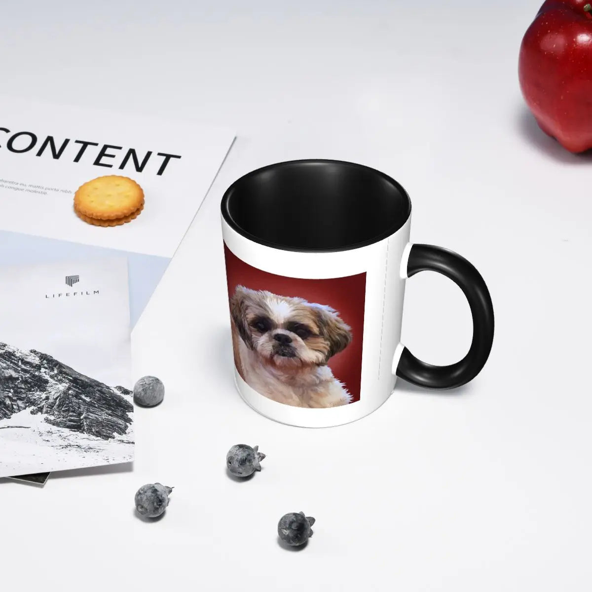 Shih Tzu Dog Mug Funny Ceramic Coffee Cups Tea Mugs Milk Cup Drinkware Gifts for Friends