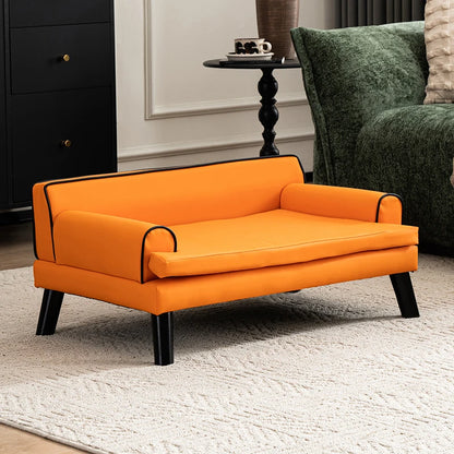 Van Lundin Pink Cute Pet Sofa Kennel Cat Nest High-end Dog Sofa Four-level Universal Removable and Washable