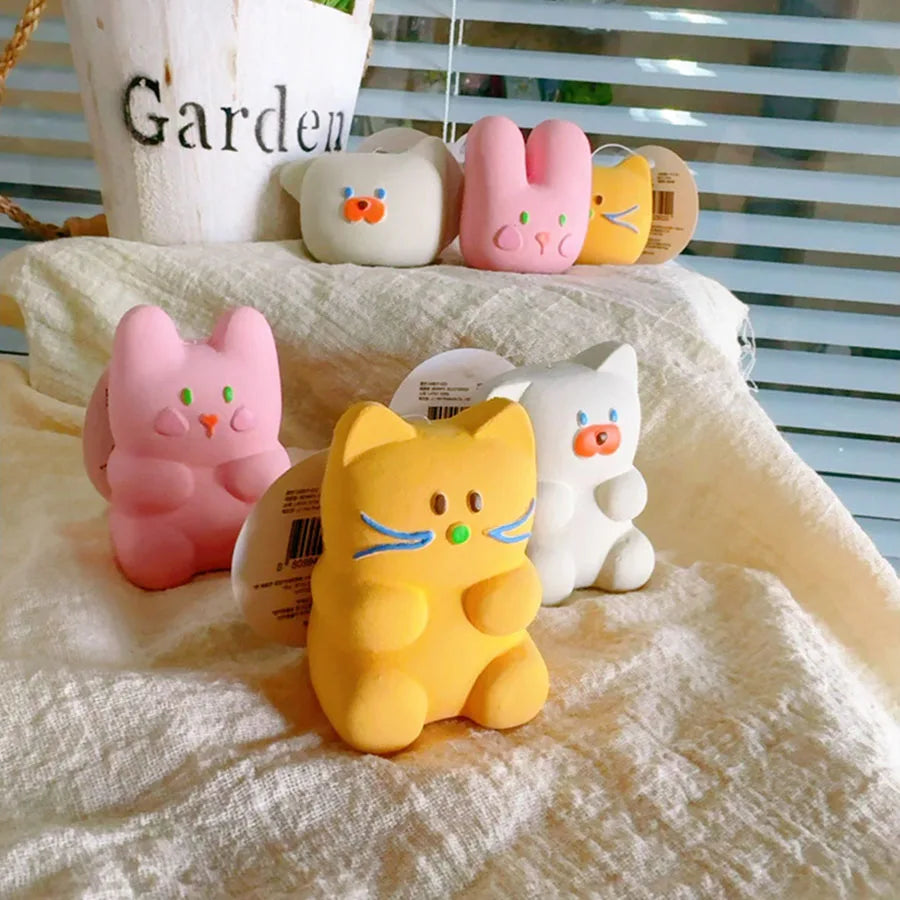 Squeaky Latex Dog Toys - Fun Beeping Pet Toys Set for Puppies & Dogs, Interactive Playtime Companions