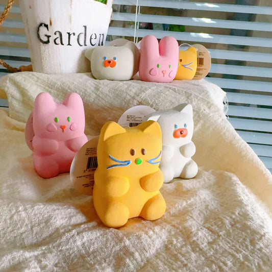 Squeaky Latex Dog Toys - Fun Beeping Pet Toys Set for Puppies & Dogs, Interactive Playtime Companions