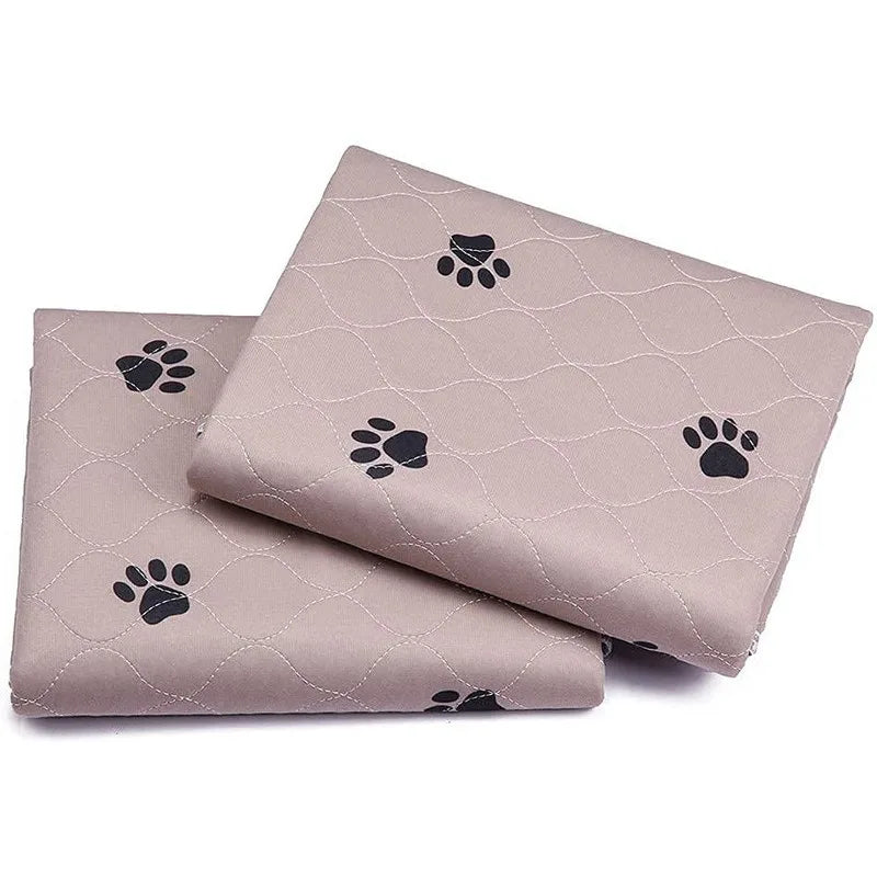 Dog Urine Pads Washable Reusable Anti Slip Pet Pee Pad Puppy Training Pad Pet Bed Urine Mat for Car Seat Cover Pet Supplies