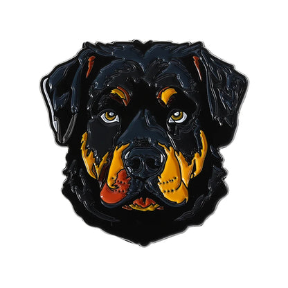 Cute Golden Retriever Border Collie Beagle Collie Enamel Pin Cartoon Pet Dog Animal Brooch Lapel Badge Jewelry Gifts For Friends