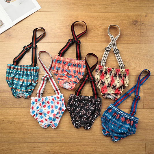 Washable Big Dog Diapers Female for Small Medium Dogs Reusable Pet Physiological Pants Labrador Shorts mascotas Period Panties