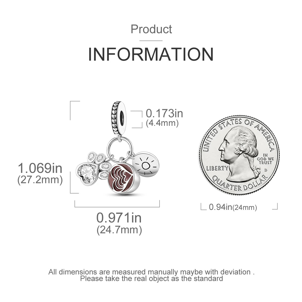 Dog Pet Charms 925 Silver Doggy Paw French Bulldog Bones Beads fit Original Bracelet DIY Fine Jewelry