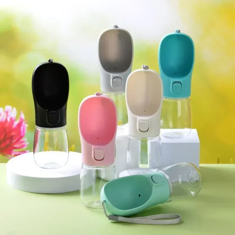 Portable Dog Water Bottle for Small Large Dogs Cat Outdoor Leakproof Walking Drinking Bowls Chihuahua French Bulldog Supplies