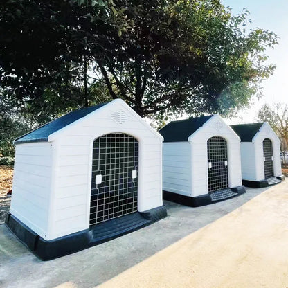 Large and Small Dog Kennel House Outdoor Pet Villa Dog House Breathable Winter Golden Retriever Four Seasons Universal Dog Cage