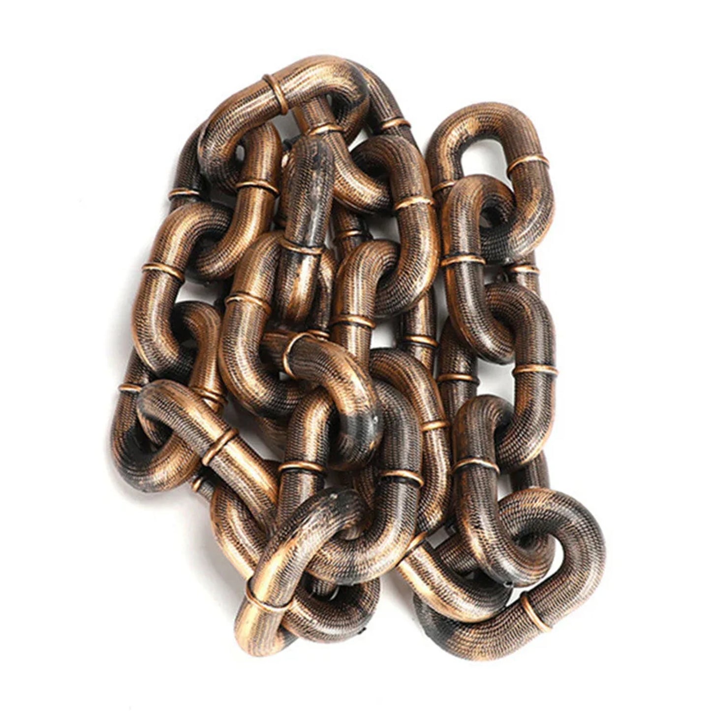 the FLEXILINK PET LEASH - 1.5m Funny Plastic Simulation Chain, Dog Pet Leash, Pet Tractions Rope, Halloween Props