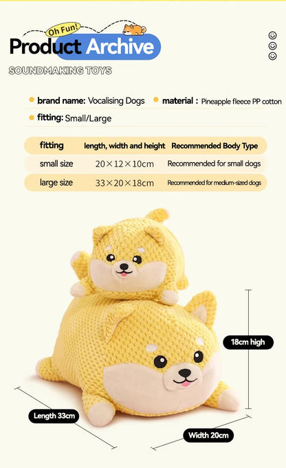 the SNORTSNUGGLE PLUSH TOY - HOOPET Dog/Cat Chew Toys, Pig/Puppy Squeaky Toy, Interactive Dog Chew Toys, Plush Stuffing, Pet Accessories, Dog Supplies