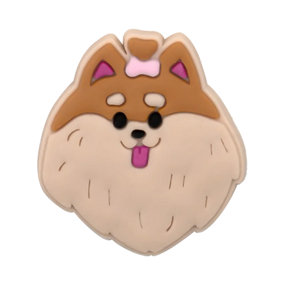 1pcs PVC Dog  Dachshund Corgi Paw Shoe Charms Shoe Decorations Accessories Pins for Women Men Kids Gift,Bulldog Clog Buckles