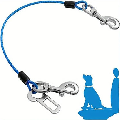 1Pc Chew-Proof Dog Car Harness Durable,Comfy & Secure Seat Belt for Small/Medium Dogs-A Pet Travel Essential