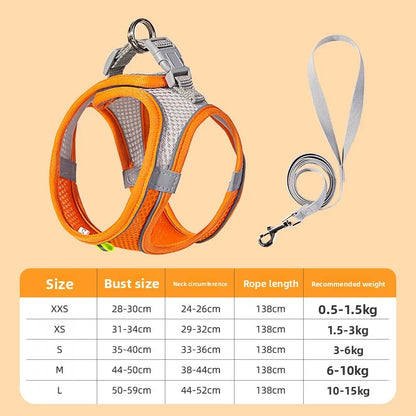 Harness for a Dog Harness Guard Harnesses for Dogs Pet Puppy Big the Small Breed Medium Anatomical Large Breeds Goods Product