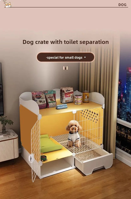 Kennel Luxury Large Space With Villa Dog Cage Small Dog Separation
