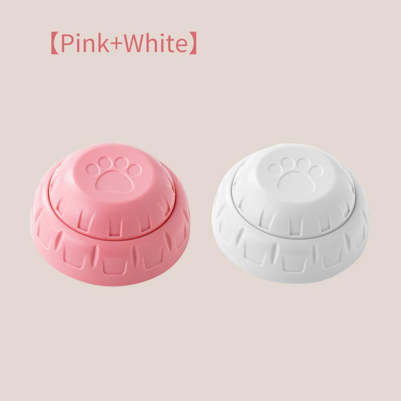 Pet Communication Button Dog Toys Recordable Pet Speaking Training Dog Talking Button Cute Claw Print Pattern Dog Accessories