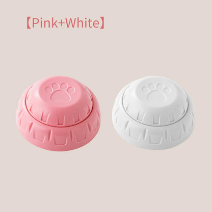 Pet Communication Button Dog Toys Recordable Pet Speaking Training Dog Talking Button Cute Claw Print Pattern Dog Accessories