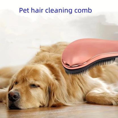 Pet Grooming Brush Pet-specific Hair Cleaning Comb Applicable To Dogs Cats Shedding Depilation Bottom Rake Comb Pets Accessories