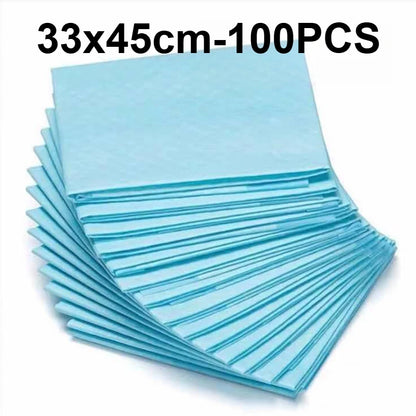 the PET PADS - 100/50/40/20PCS Pet Diaper Super Absorbent Disposable Dog Training Pee Pads, Quick Dry Clean Cushion, Cats/Dogs Supplies