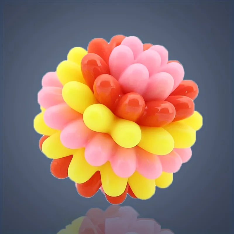 TPR Pet Dog Chew Toy Bite-Resistant Pet Ball Toy for Small Medium Dogs Durable Puppy Teeth Grinding Cleaning Toys Dog Accessorie