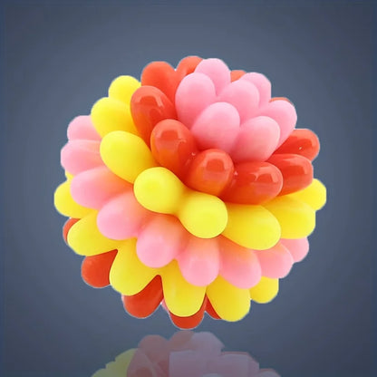 TPR Pet Dog Chew Toy Bite-Resistant Pet Ball Toy for Small Medium Dogs Durable Puppy Teeth Grinding Cleaning Toys Dog Accessorie