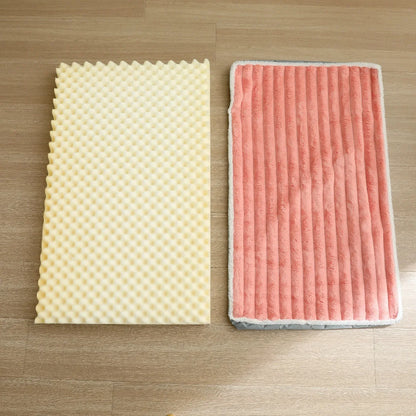 Dampproof Washable High Rebound Memory Sponge Dog Bed Detachable with Zipper Comfortable Pet Cushion Four Season Universal