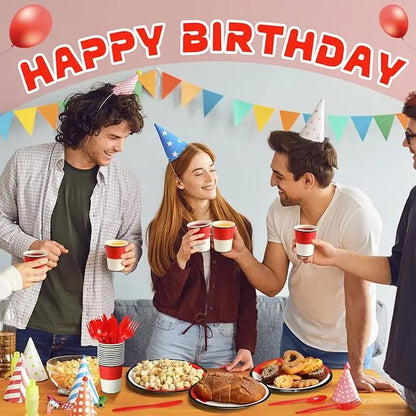 Pikachu Birthday Pokemon Party Decorations Pikachu Foil Balloons Disposable Tableware Plate Napkin Banner For Boy Party Supplies