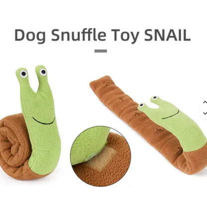 Snail Shaped Pet Toys for Dogs And Cats Odor Hiding Training Puzzles Fun Sniffing Mats - Interactive Play for Cats And Dogs