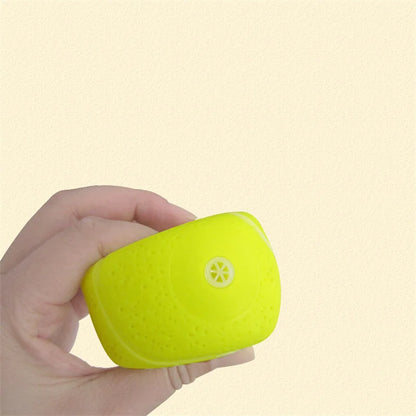 Diameter 6cm Pet Dog Ball Toys with Squeak for Small Dogs French Bulldog Chihuahua Bite Resistant Puppy Chew Toys Pet Supplies