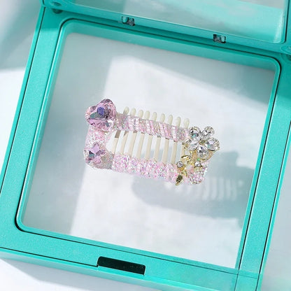 the PRETTY N PINK HAIRPINS - Pet Hairpin, Original Pink Pet Accessories, Headdress Yorkshire Hairpin, Marzis Hair Accessories, Dog Accessories