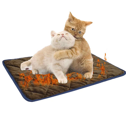 Winter Pet Bed & Mat Covers Pad 40x50CM Thickened Warm Cat And Dog Nest Sleeping Heat-Cushion Anti-Slip Thermal Pet-Mat Soft