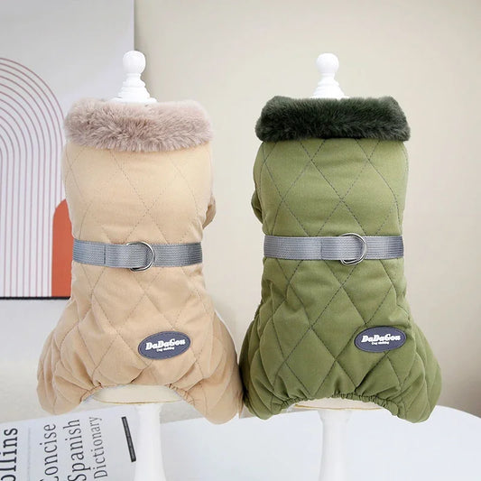 ArcticPaws Utility Jumpsuit™ Warm Dog Overalls | Dog Paw Clothing™
