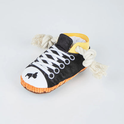 1PC Soft Bite-Resistant Dog Toy Sneakers Molar Toy Shoes Model Dog Love Bite Hiding Food Toys